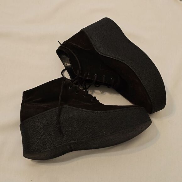 Robert clergerie suede platform shoes size 8 - Picture 3 of 10